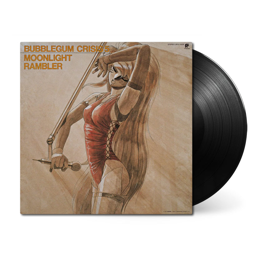 LPレコード バブルガムクライシス5 MOONLIGHT RAMBLER Bubblegum Crisis 5: Moonlight Rambler • Original Soundtrack • 1xLP