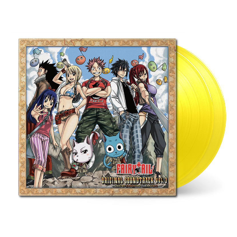 FAIRY TAIL • Original Soundtrack Vol. 3 • 2xLP – Black Screen Records
