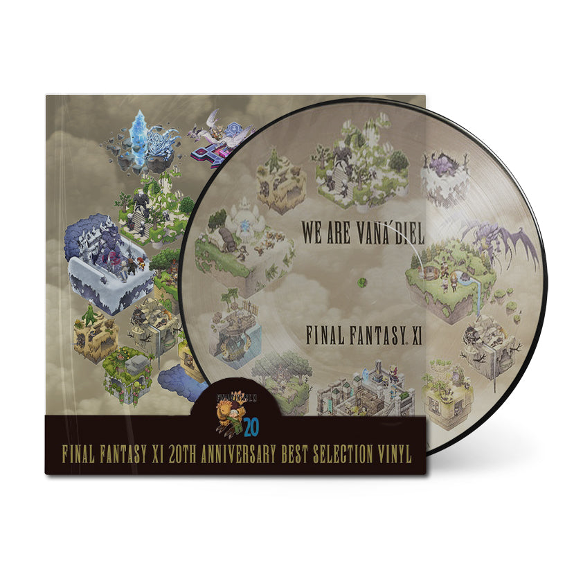 G0307-09★美品　LPレコード FINAL FANTASY XI FINAL FANTASY XI 20th Anniversary Best Selection Vinyl – Black