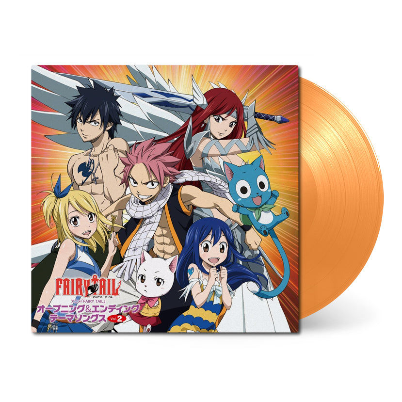 Fairy Tail: Opening & Ending Songs Vol. 2 • 1xLP – Black Screen