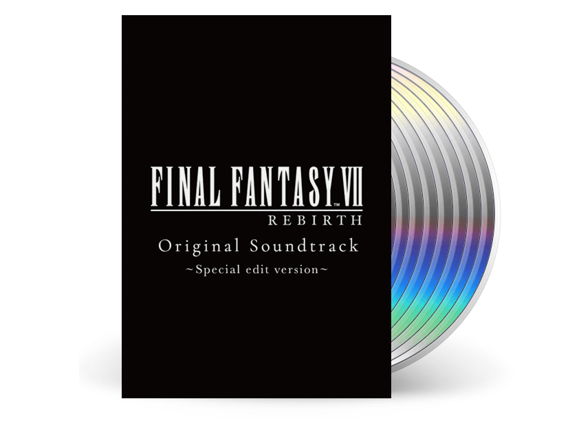 Soundtrack CD only Final Fantasy VII Rebirth Deluxe Edition Pre