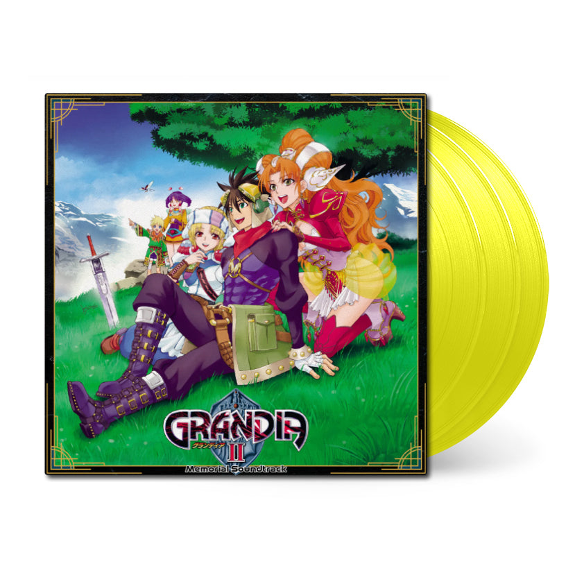 Grandia II • 3xLP Vinyl • Soundtrack – Black Screen Records