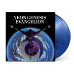 Neon Genesis Evangelion Blue/Black Marbled Vinyl Mock-up
