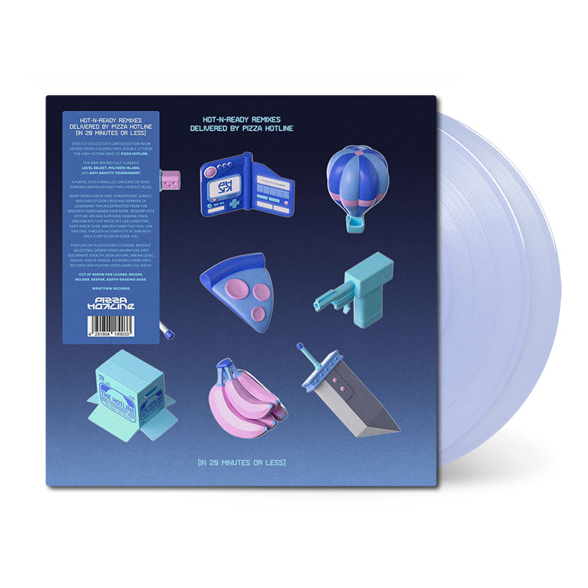 Hot-N-Ready Remixes Delivered by Pizza Hotline • 2xLP – Black