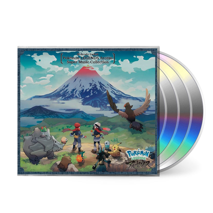 Pokémon Legends Arceus • Super Music Collection • CD – Black