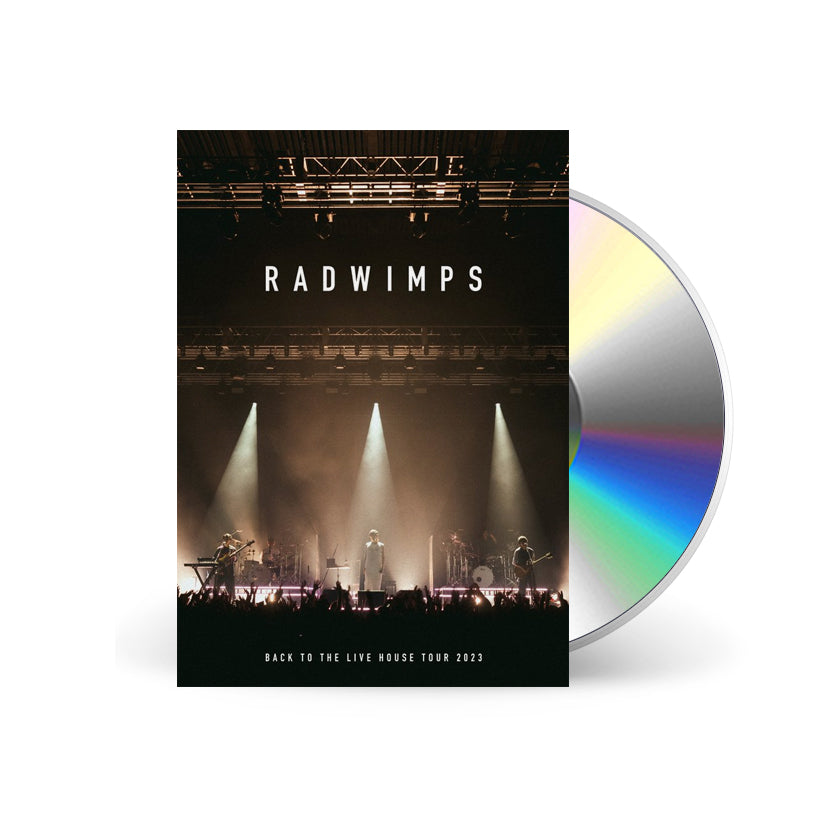RADWIMPS • Back To The Live House • DVD/Blu-ray – Black Screen Records