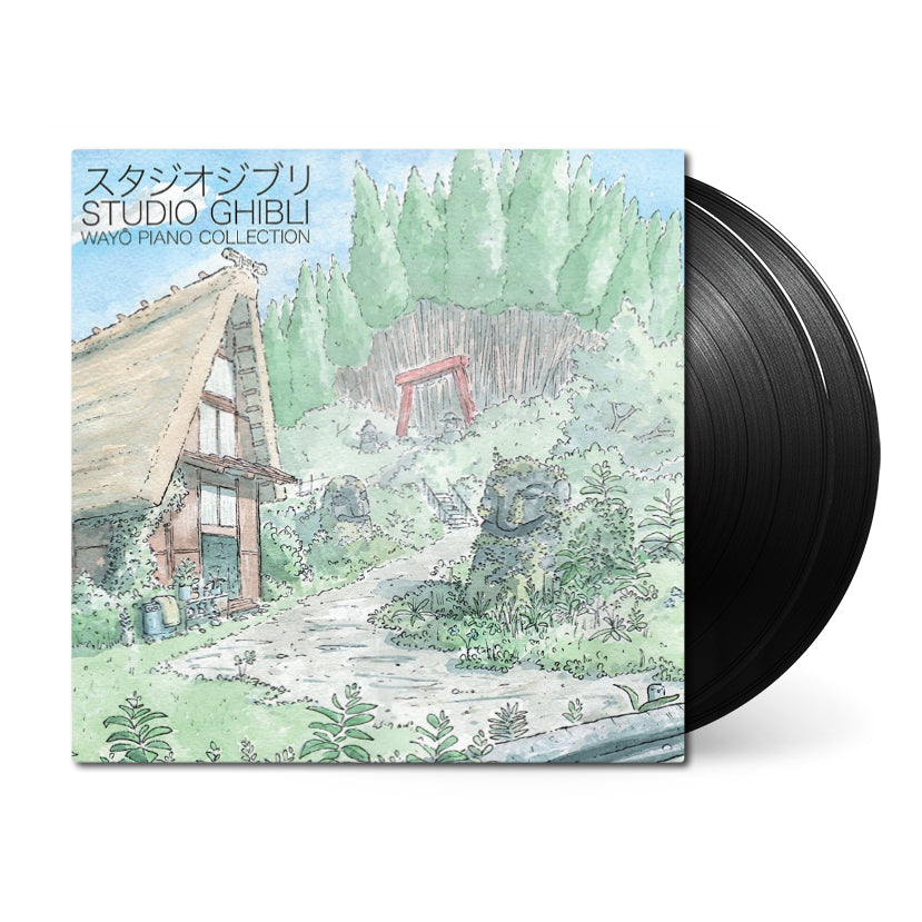 Studio Ghibli Wayô Piano Collections • 2xLP Vinyl – Black Screen