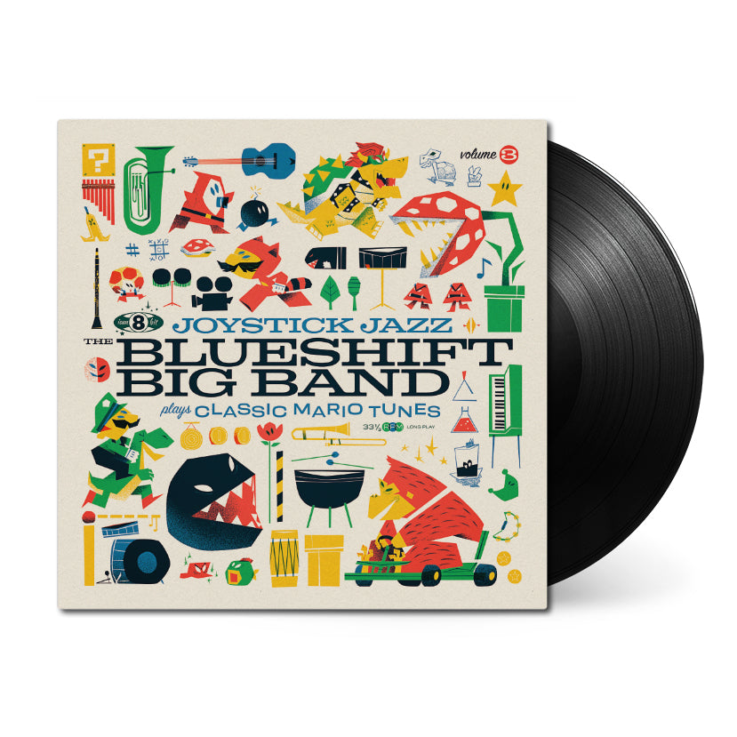 The Blueshift Big Band • Joystick Jazz - Vol. 3 • 1xLP – Black