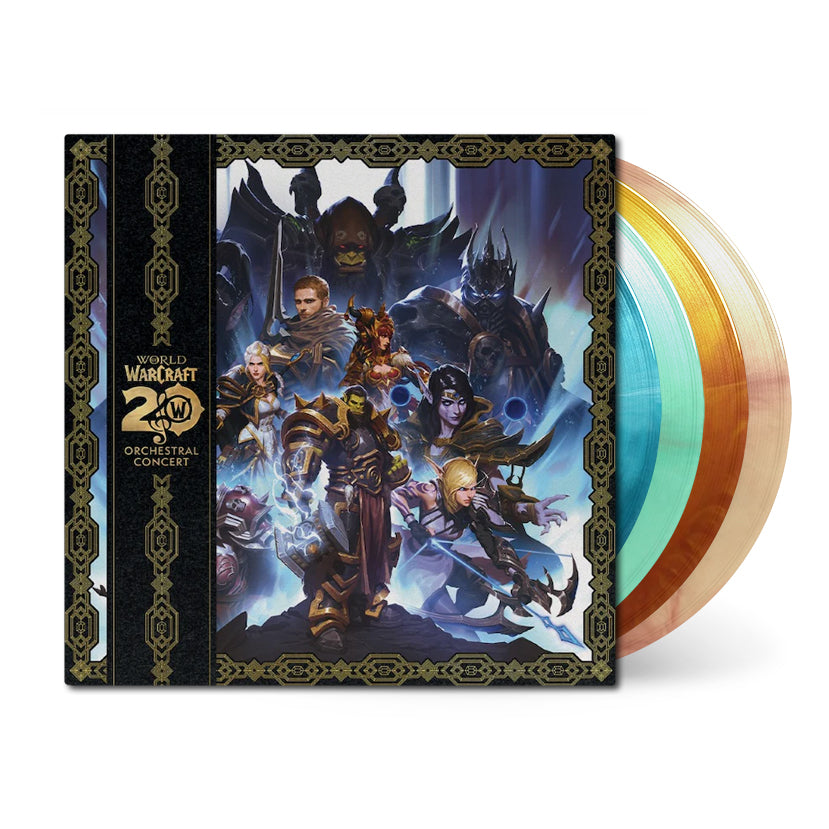 WORLD SCREEN MUSIC 4枚組 CD World of Warcraft: 20 Years of Music • Anniversary Concert • 4xLP