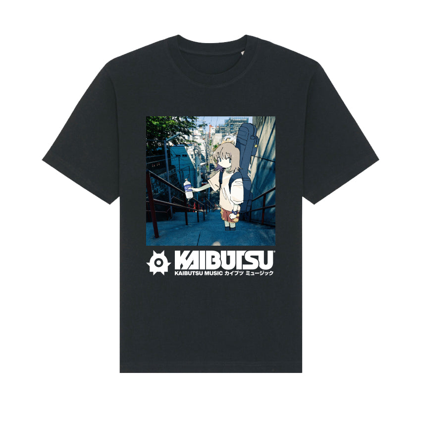 KAIBUTSU STAIRS • T-Shirt [Black] – Black Screen Records