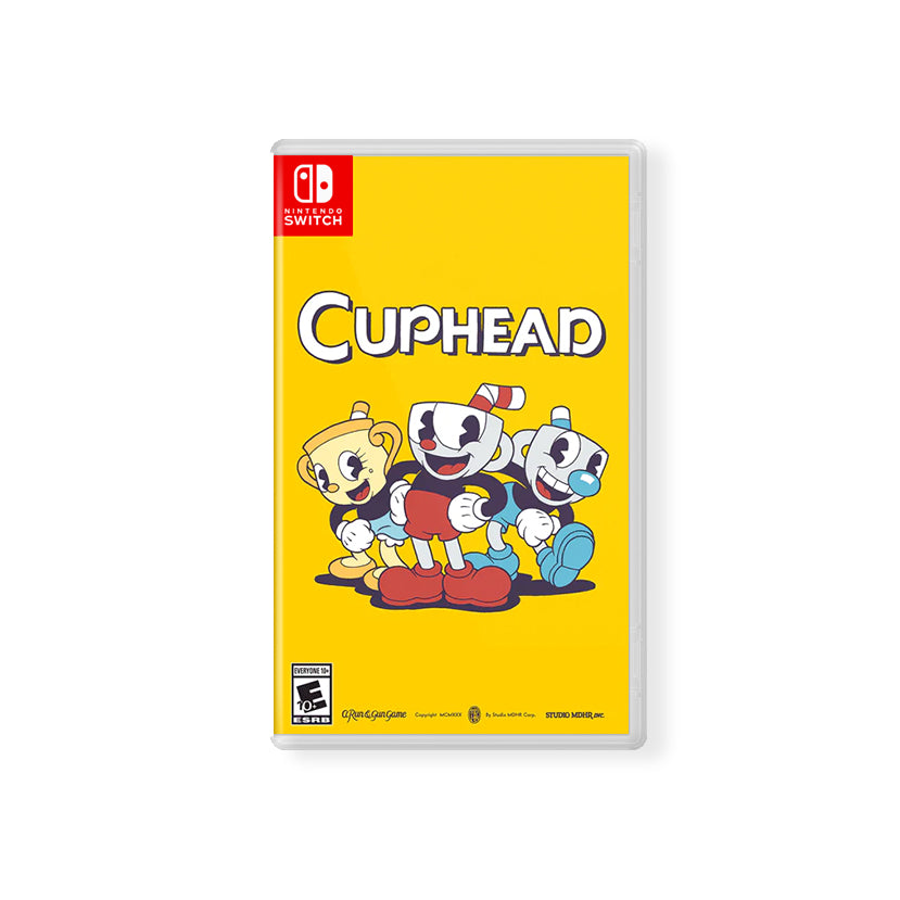 Cuphead Custom Switch Cover NO GAME 