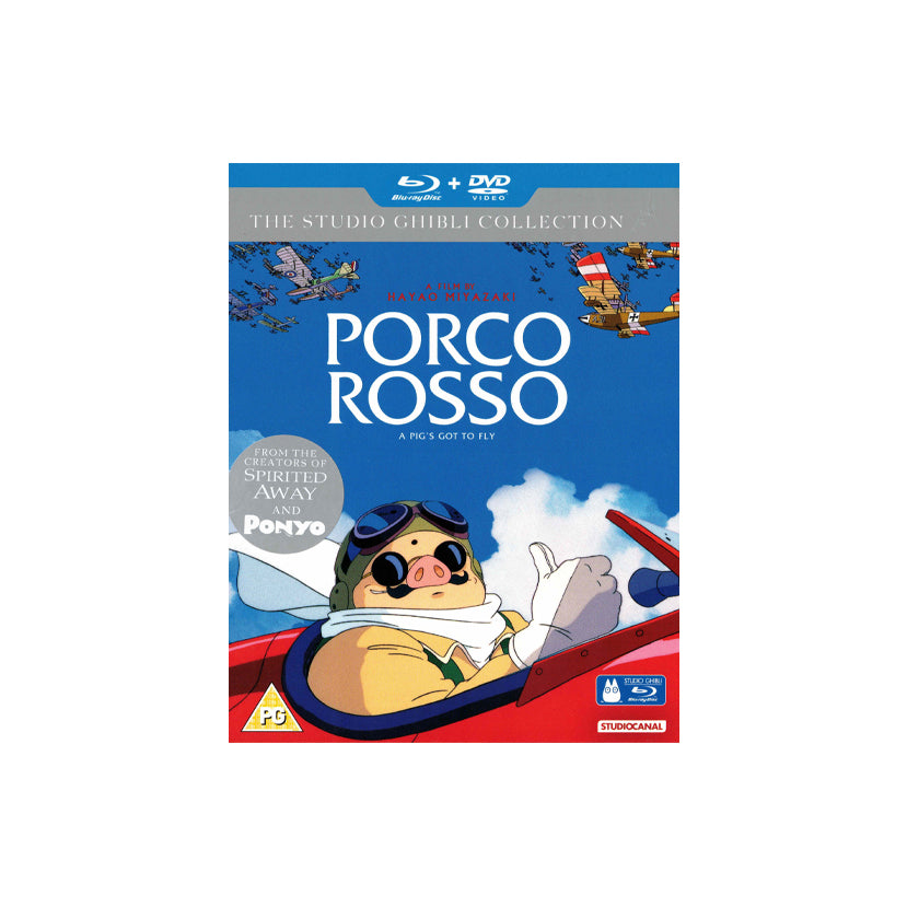 Porco Rosso • Blu-Ray & DVD [DP] – Black Screen Records