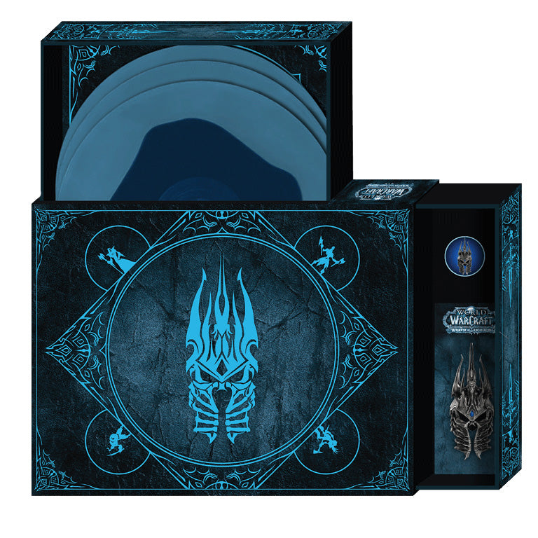 その他 WORLD OF WARCRAFT deluxe box set World of Warcraft: Wrath of the Lich King • 3xLP Box – Black