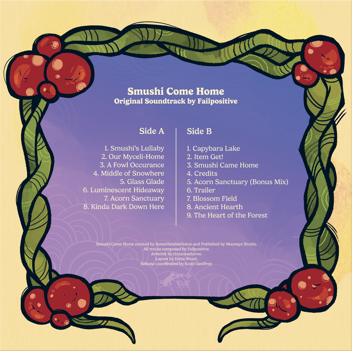 Smushi Come Home (Original Soundtrack)