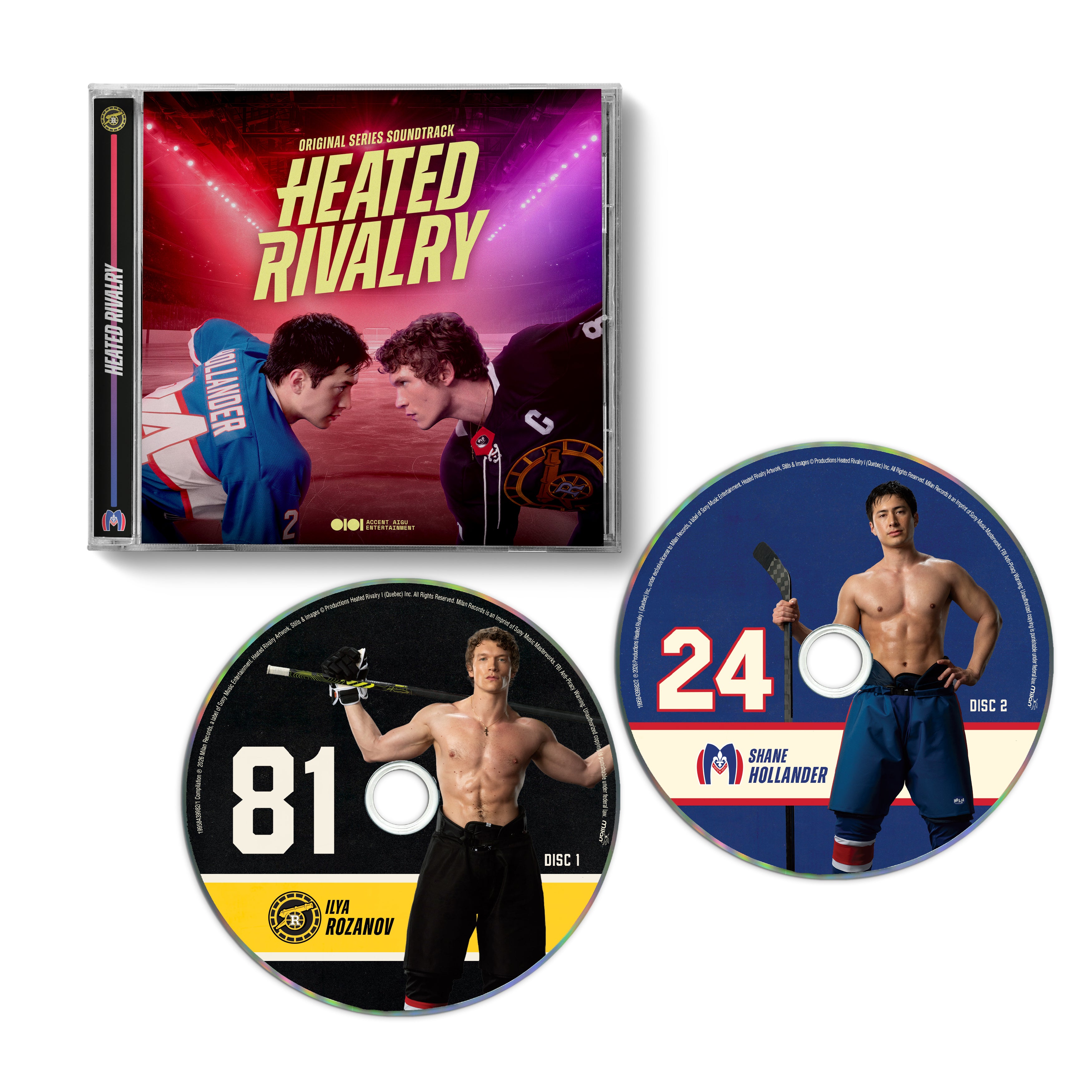 邦楽 REACTION/Farewell & INSANE /CD Heated Rivalry • Original Soundtrack • 2xCD – Black Screen Records