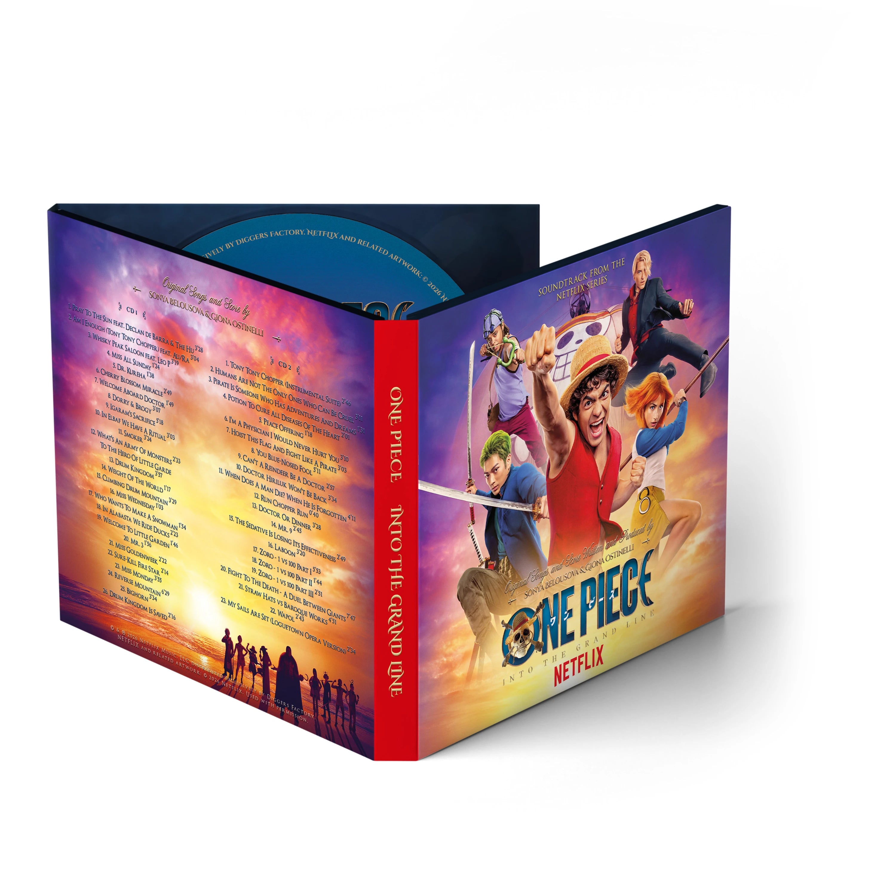 One Piece: Into the Grand Line (Soundtrack from the Netflix Series) [CD]