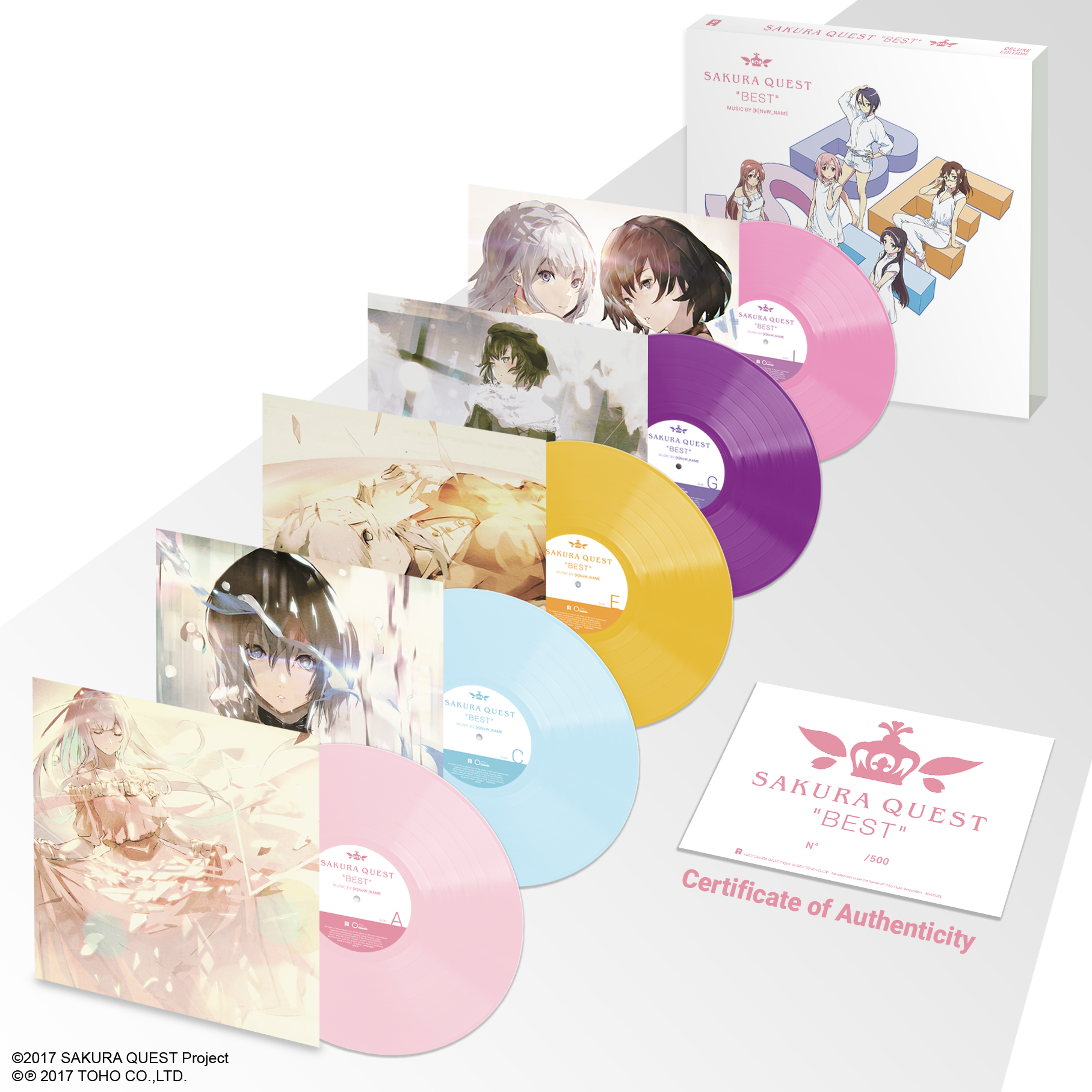Sakura Quest "Best" Deluxe (Original Soundtrack)