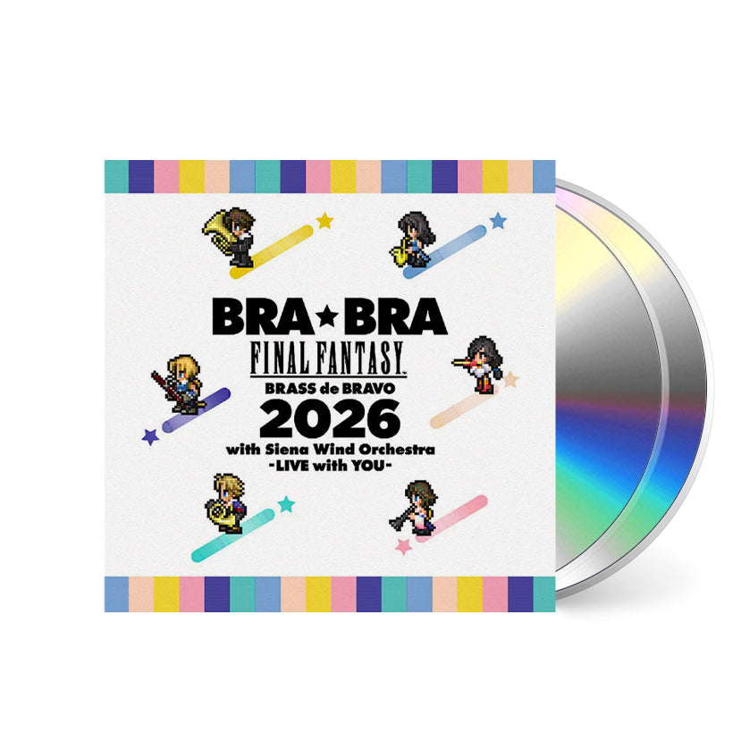 BRA★BRA FINAL FANTASY BRASS de BRAVO 2026 with Siena Wind Orchestra -LIVE with YOU- [CD]