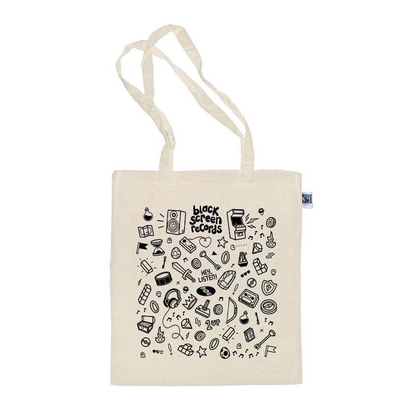 Tote Bag - Black Screen Records (2024)