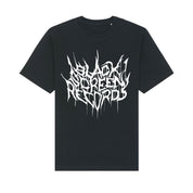 Black Screen Records • Black Metal Logo • T-Shirt [Black]