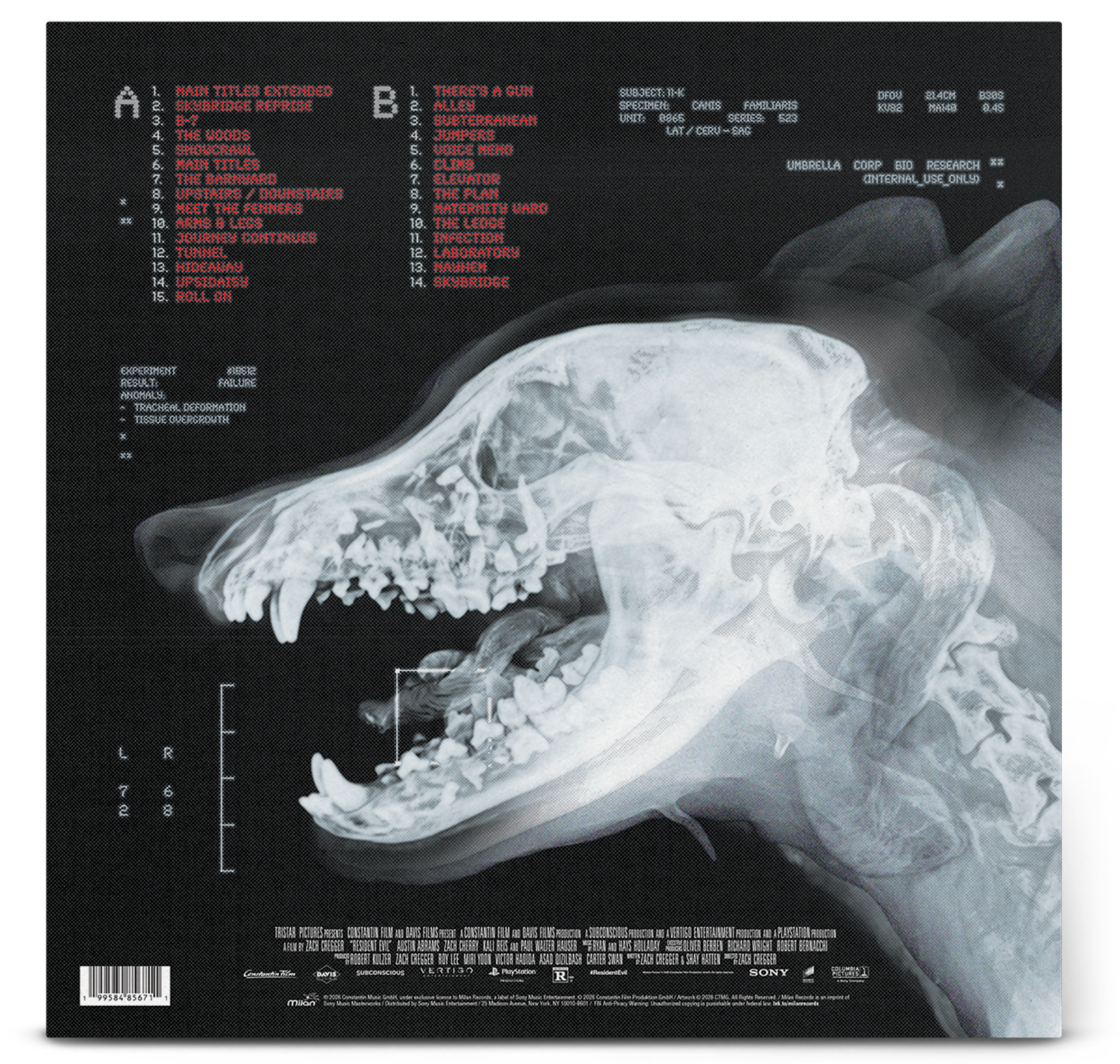 Resident Evil (Original Motion Picture Soundtrack)