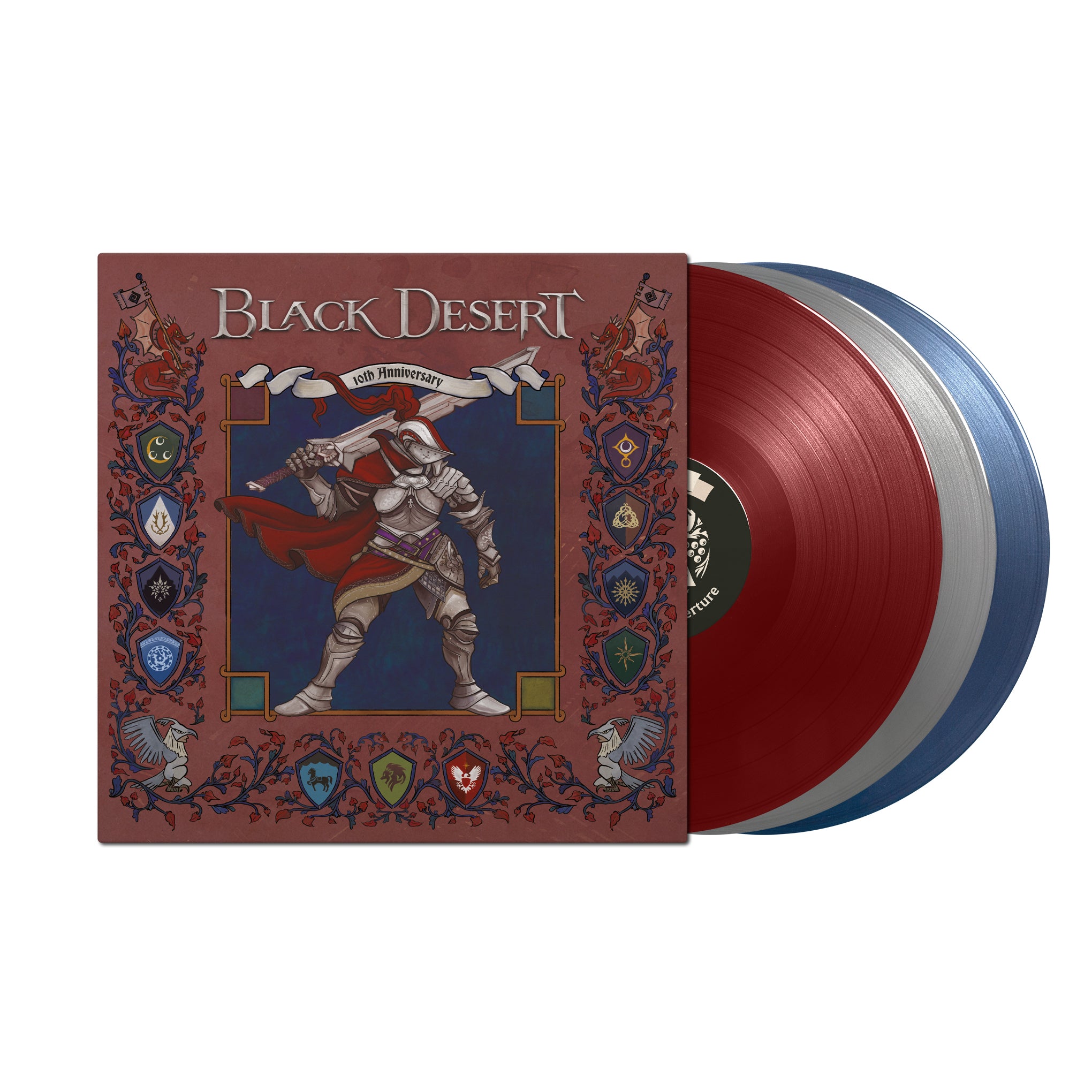 Black Desert 10th Anniversary Vinyl Front Mock-up 2