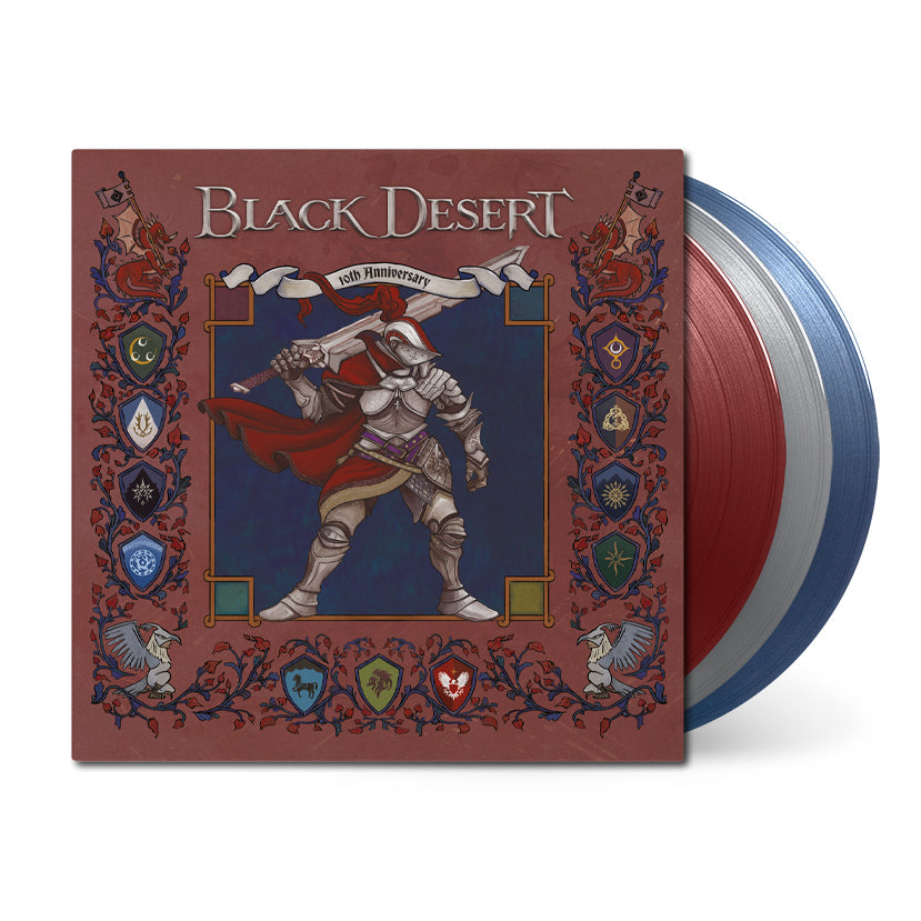 Black Desert 10th Anniversary Vinyl Front Mock-up