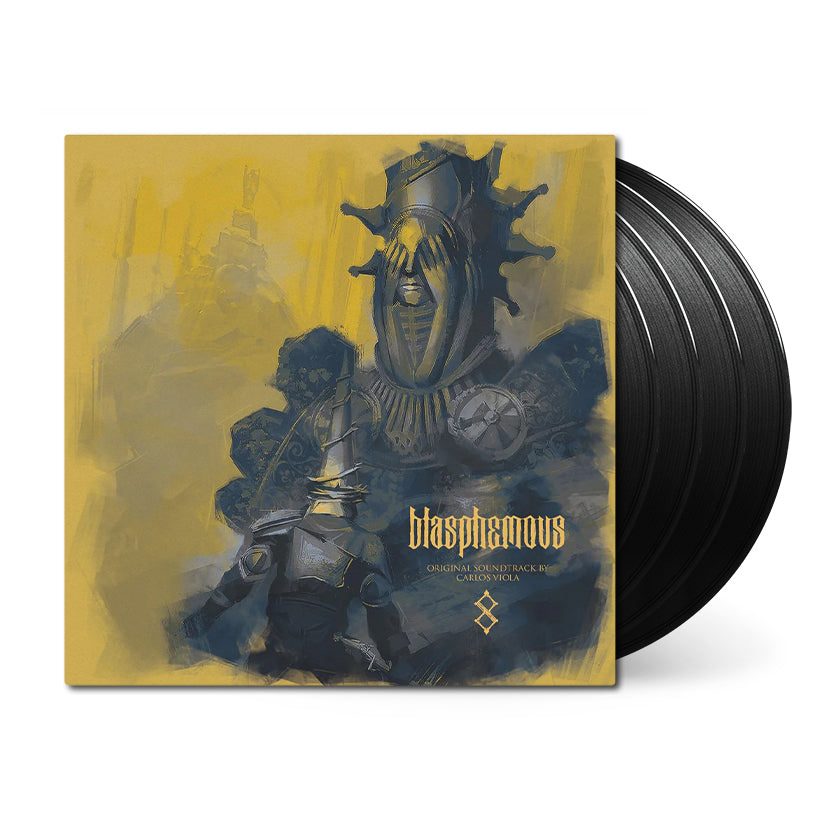Blasphemous Original Soundtrack 4xlp Box Set Black Screen Records