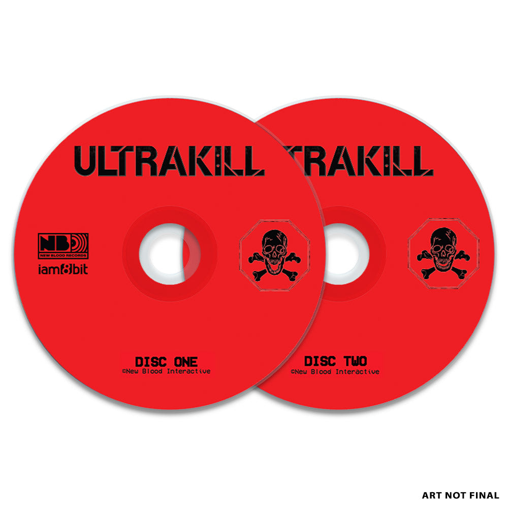Ultrakill Volume 1 Infinite Original Soundtrack 2xCD Black Ultrakill Volume 1 Infinite Original Soundtrack 2xCD Black