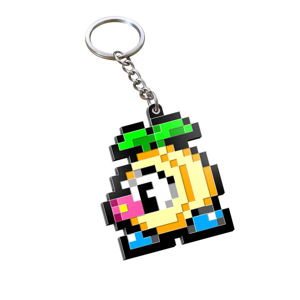 Mighty Cuphead Adventure • Pixel Art Keychain Blind Box – Black Mighty Cuphead Adventure • Pixel Art Keychain Blind Box – Black