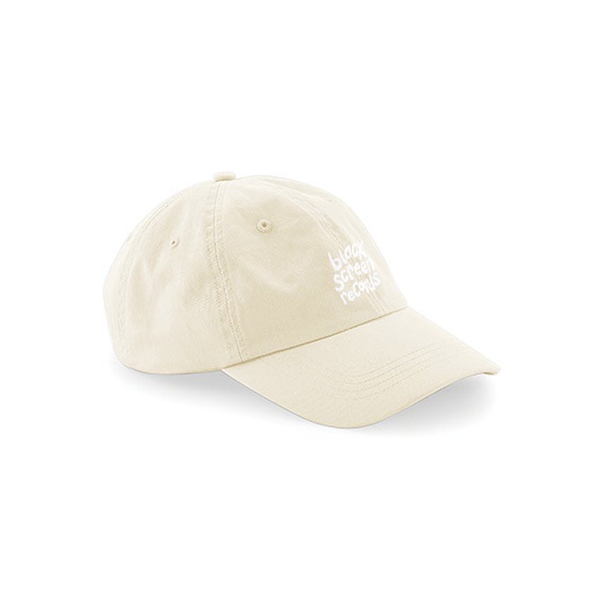 Black Screen Records Logo • Dad Hat • Embroidered
