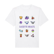 Cassette Beasts • T-Shirt • Monsters [White]