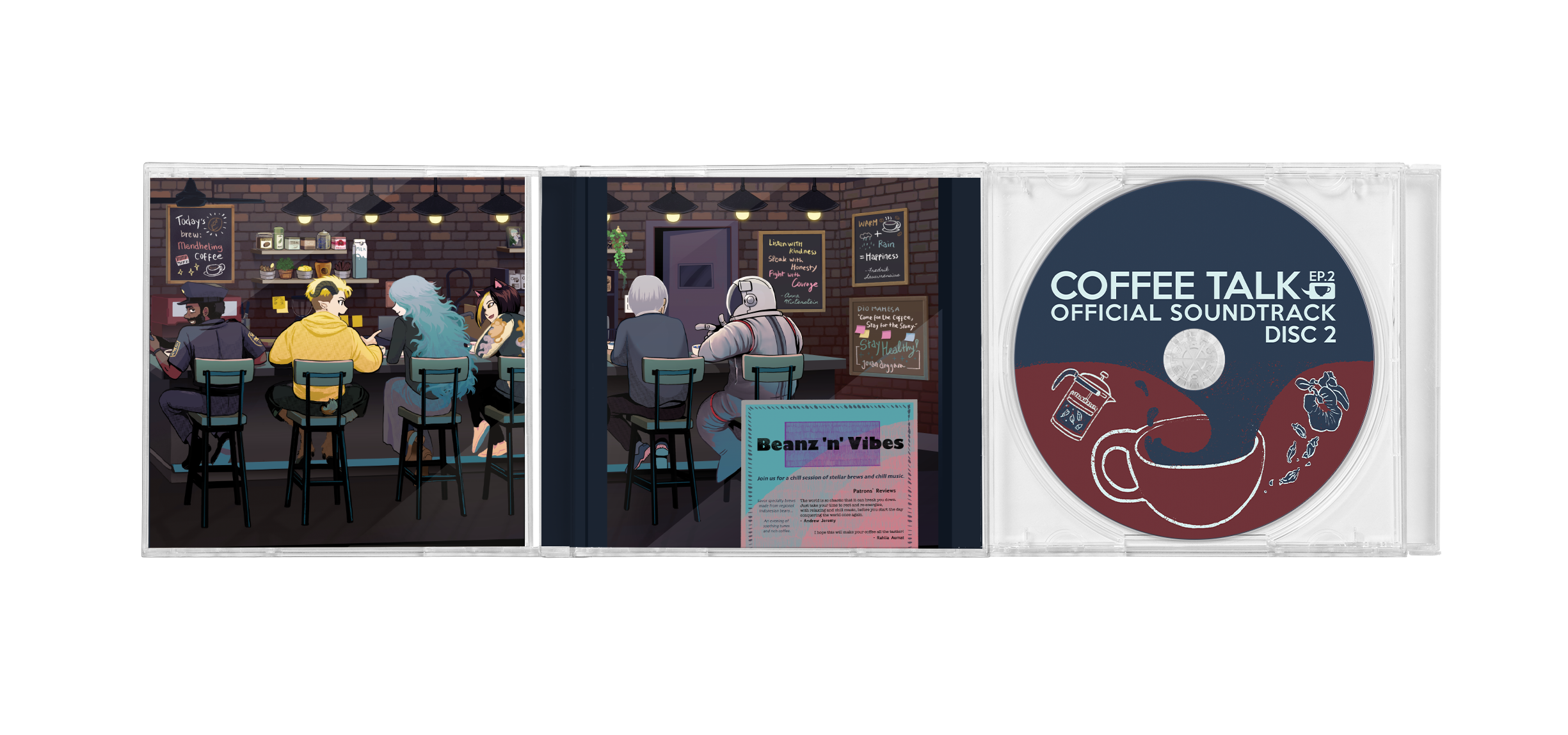Coffee Talk Ep. 2: Hibiscus & Butterfly (Original Soundtrack) [CD]