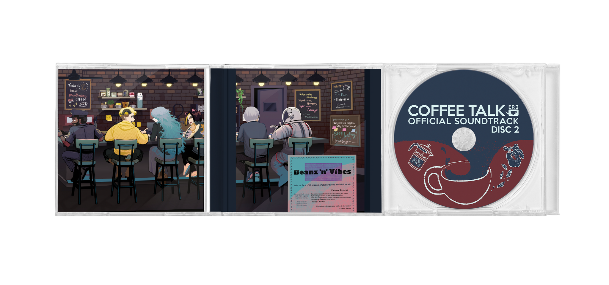 Coffee Talk Ep. 2: Hibiscus & Butterfly (Original Soundtrack) [CD]