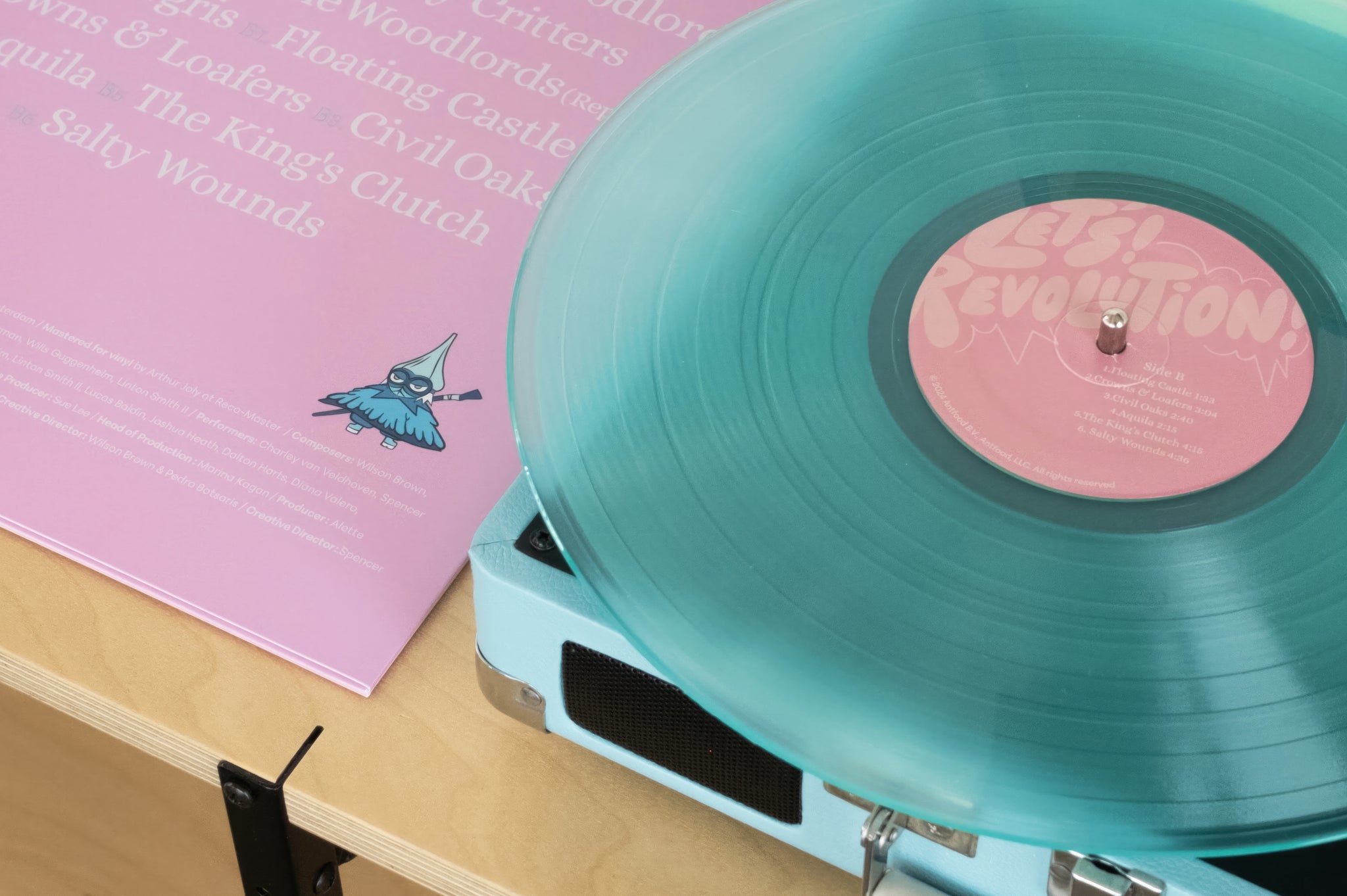 Let's! Revolution! • Original Soundtrack • 1xLP – Black Screen Records