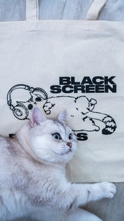 Black Screen Records - Tote Bag - Yuki