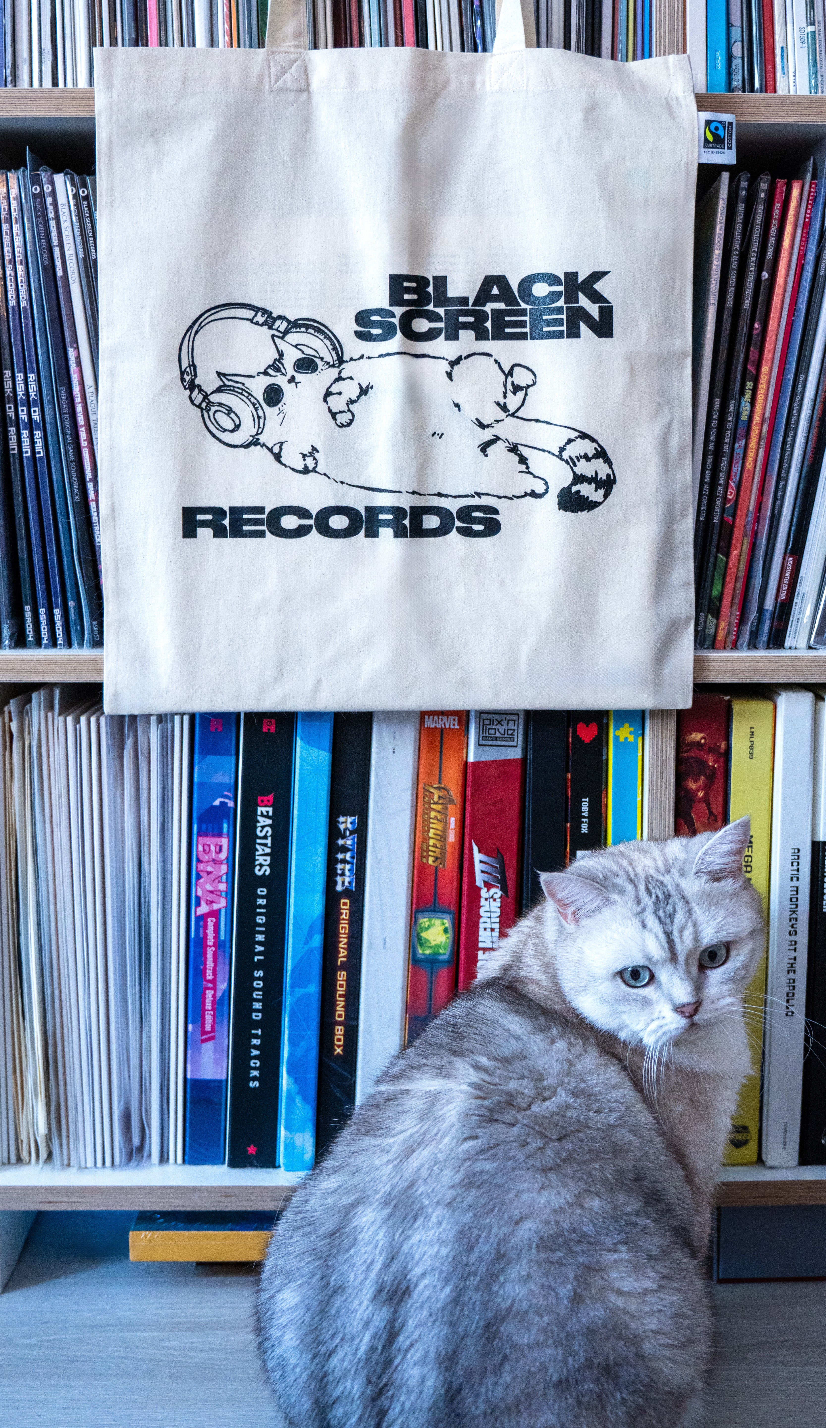Black Screen Records - Tote Bag - Yuki