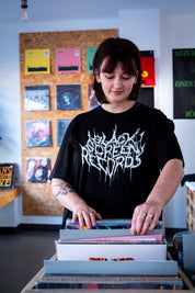 Black Screen Records • Black Metal Logo • T-Shirt [Black]