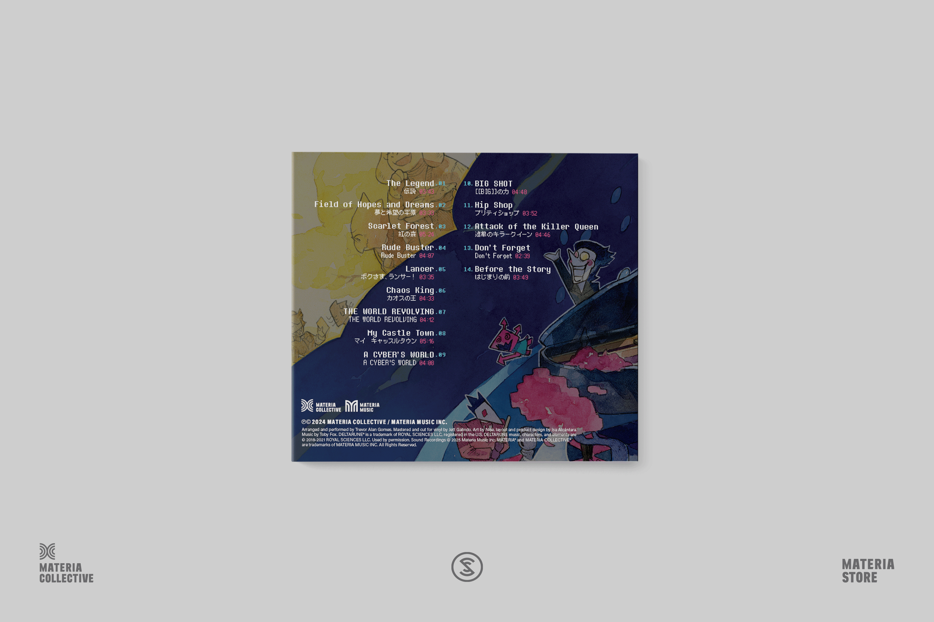 DELTARUNE Piano Collections, Volume 1 [CD]