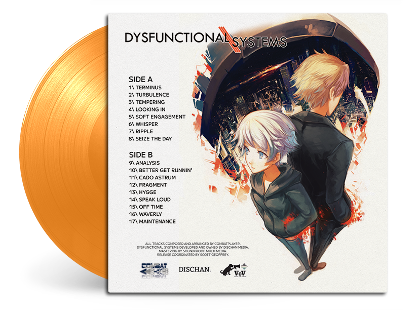 Dysfunctional Systems: Learning to Manage Chaos - Orange Vinyl - 1xLP - Back