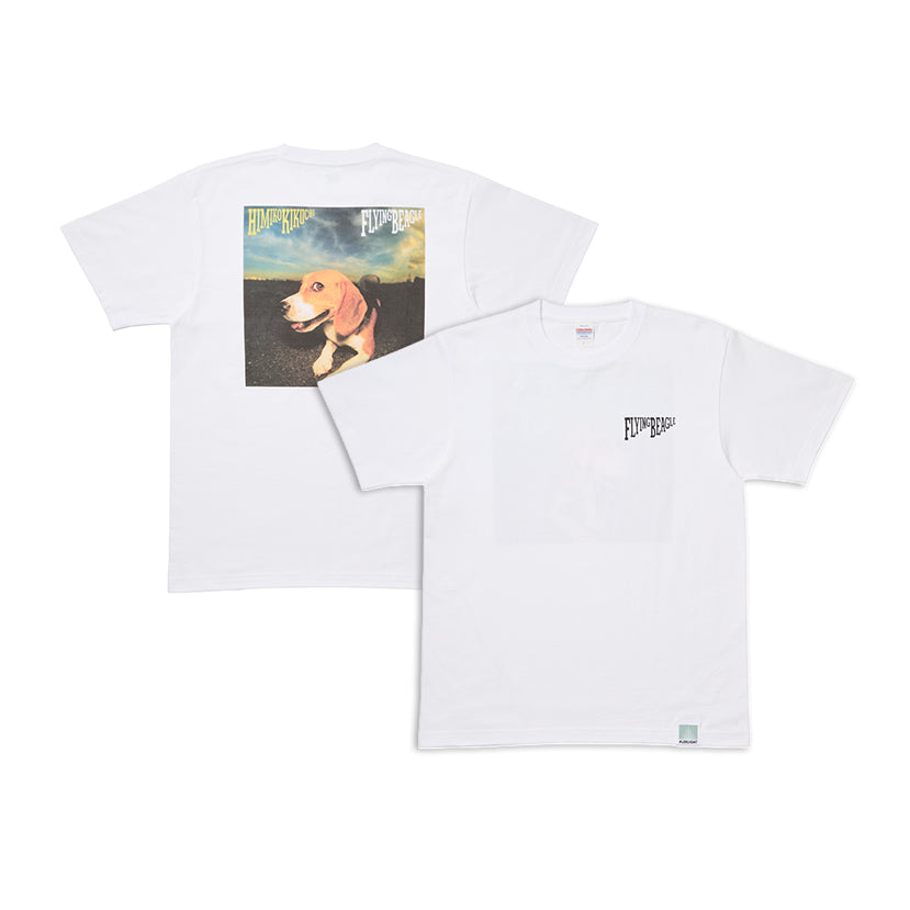 Himiko Kikuchi - "FLYING BEAGLE" T-shirt [White]