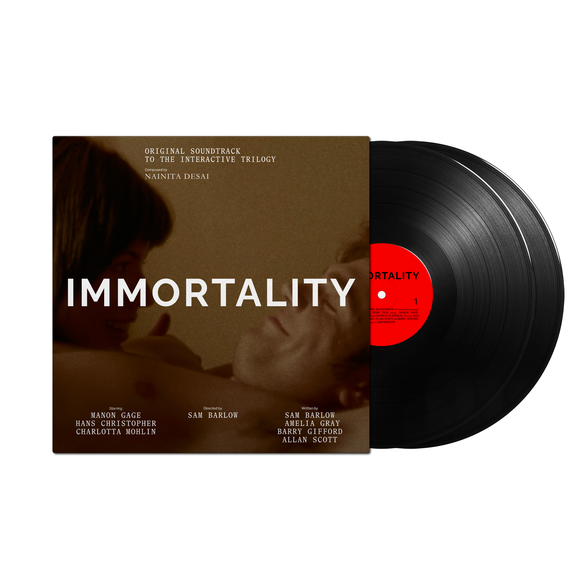 Immortality • Original Soundtrack • 2xLP – Black Screen Records Immortality • Original Soundtrack • 2xLP – Black Screen Records