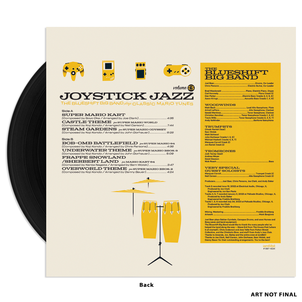 Joystick Jazz: The Blueshift Big Band Plays Iconic Video Game Hits - Vol. 3