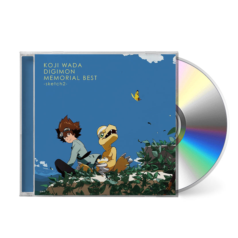 Koji Wada • Digimon Memorial Best -sketch2- • 1xCD – Black Screen