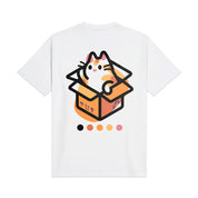 Cat • T-Shirt • White