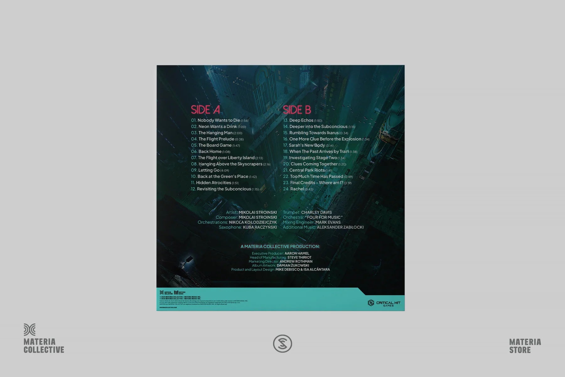 Nobody Wants to Die (Original Soundtrack)
