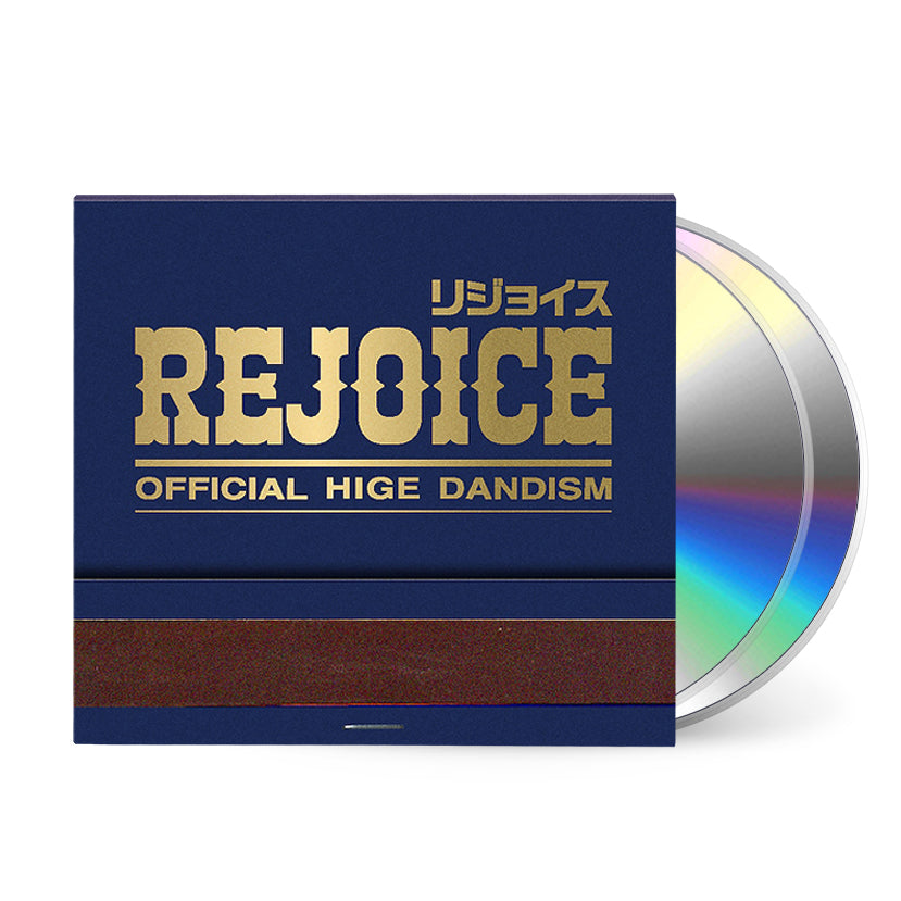 Official HIGE DANdism • Rejoice • CD – Black Screen Records