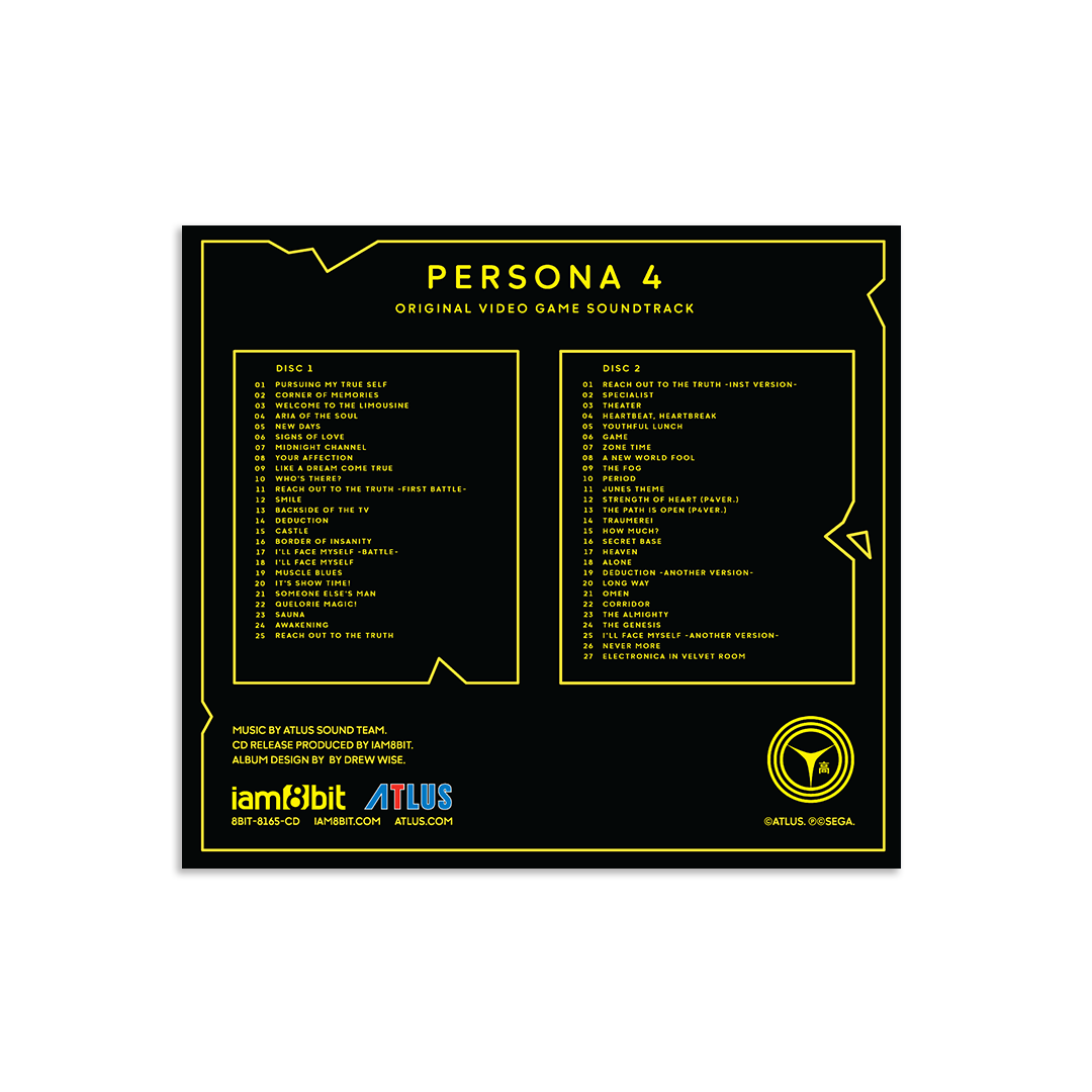 Persona 4 (Original Soundtrack) [CD]