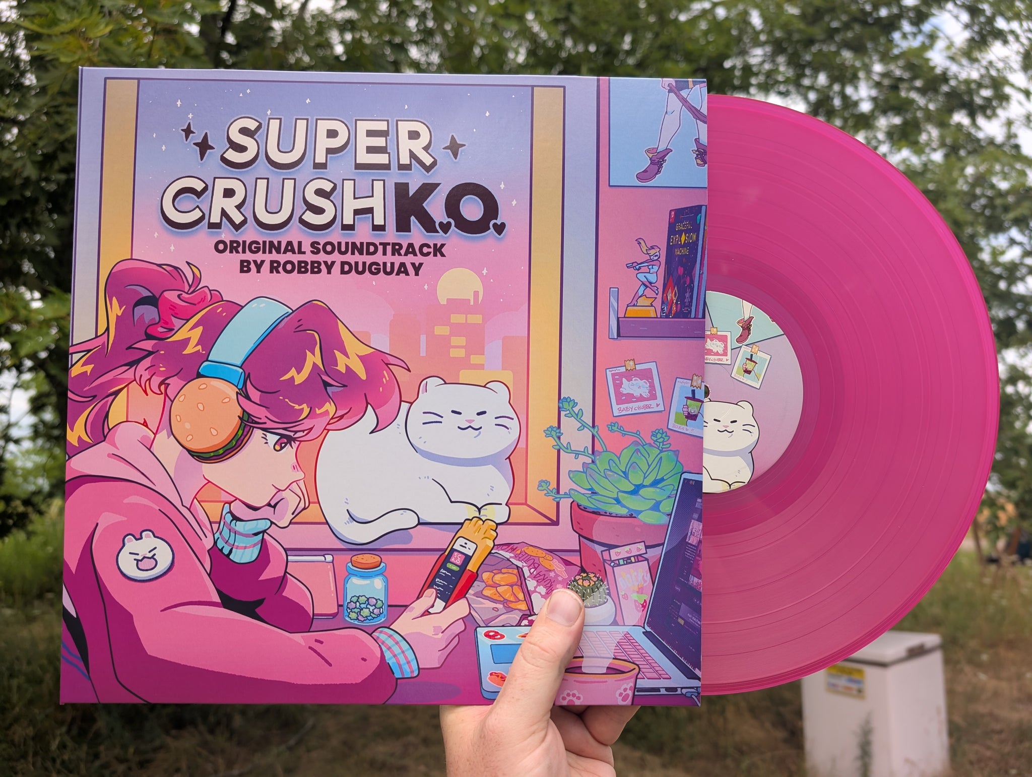 Super Crush K.O. • Original Soundtrack • 1xLP – Black Screen