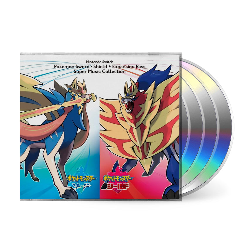 Pokémon Sword & Shield + Expansion Pass (Super Music Collection) [CD]